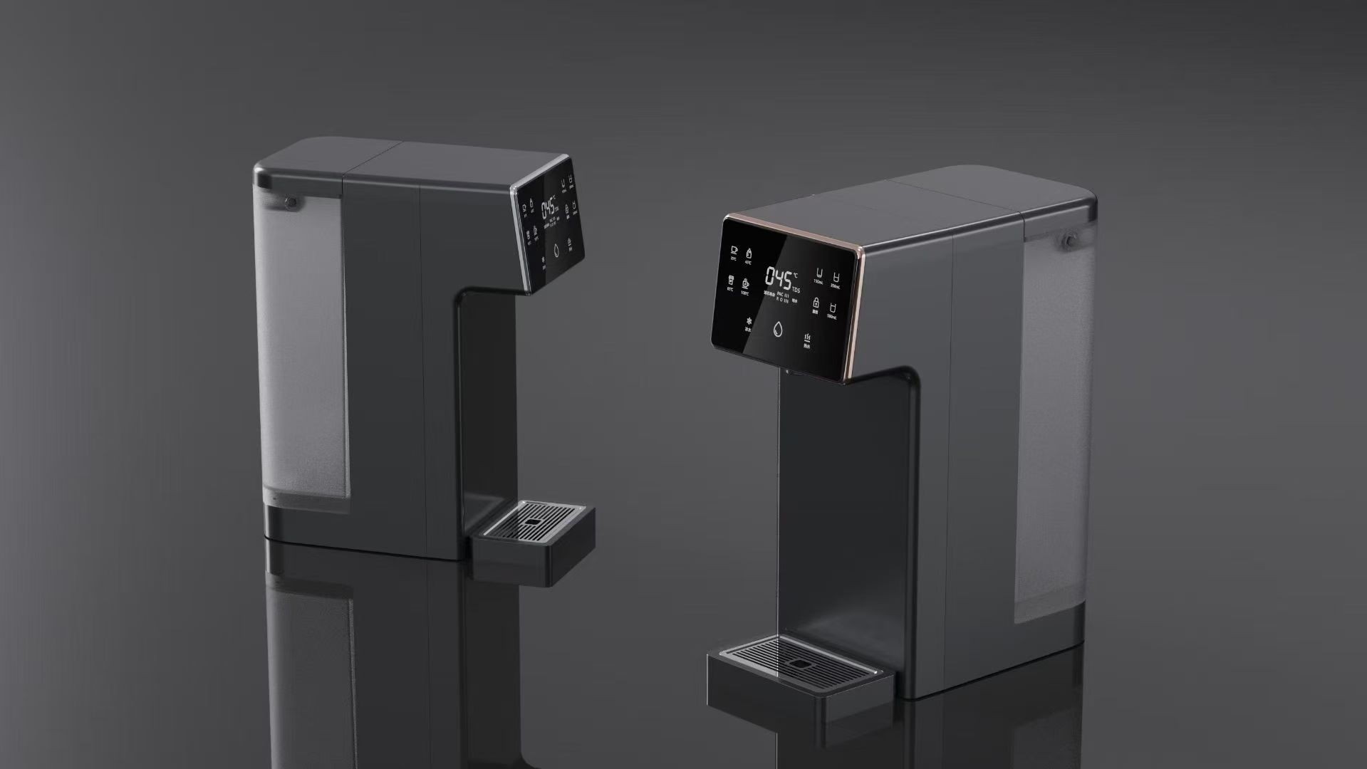 T01 жылдам қыздыратын үстел үсті RO су тазартқышы